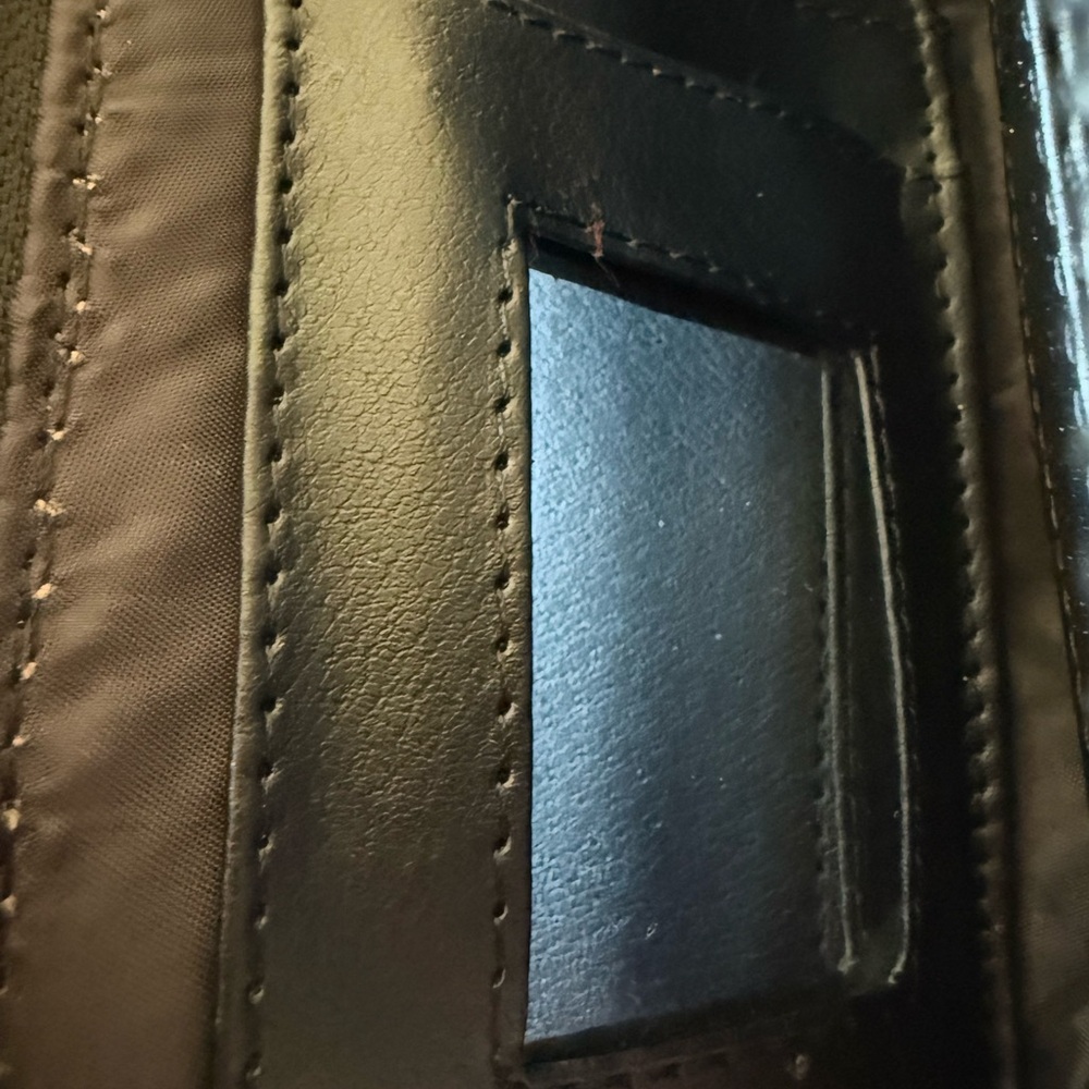 Black Wallet, Handcrafted Wallet, Embroidered Wallet, Women’s Wallet, Artisanal - Picture 7 of 10